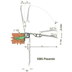 Pasarela de carga KBS Waku 1500mm