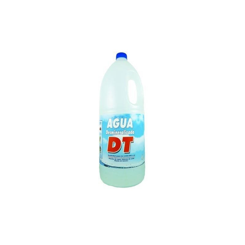 Agua destilada en garrafa de 5 litros