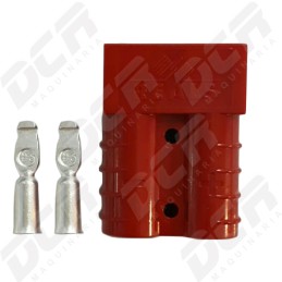Clavija conector bateria SB50 Rojo 24V 16mm2